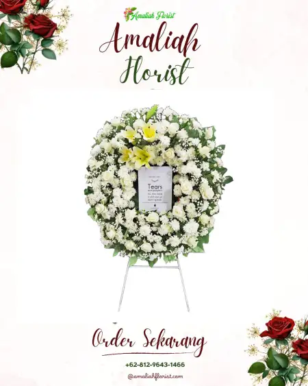 Krans Bunga Duka Ciriung